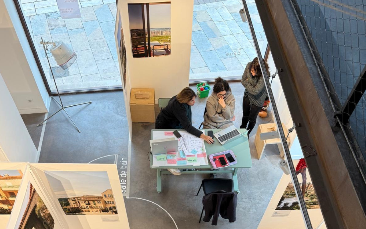 Atelier de préparation de La Fabrique avec l'équipe EVOCAE au CAUE Var